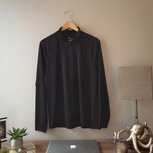 Old Navy Active Black Lightweight Quarter-Zip